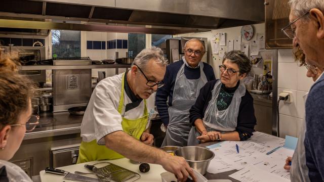 Auberge de la Truffe - cours de cuisine