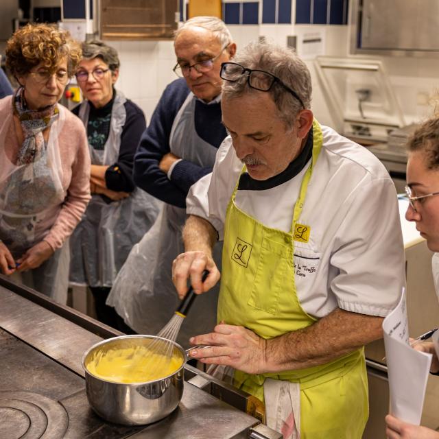 Auberge de la Truffe - cours de cuisine