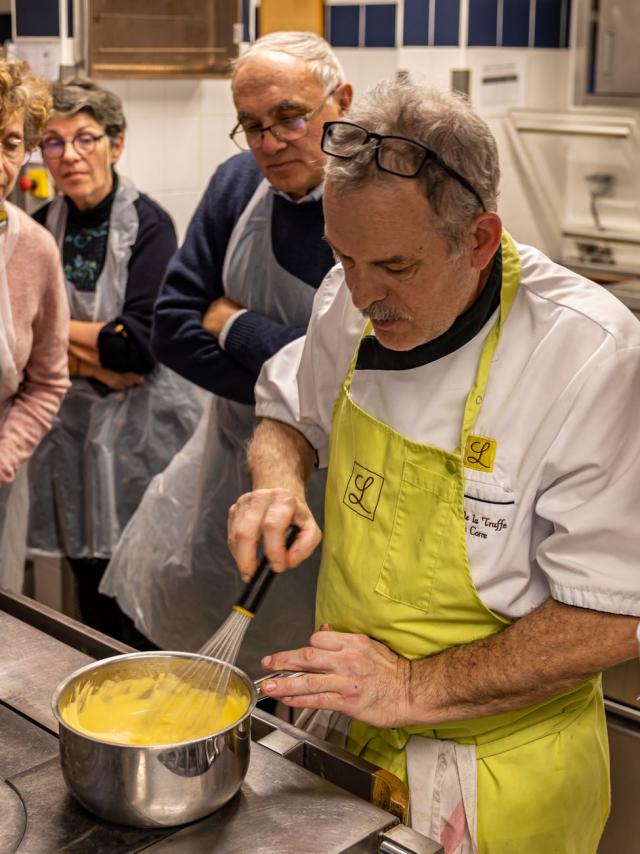 Auberge de la Truffe - cours de cuisine