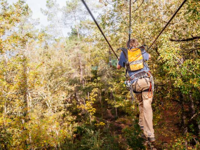 La Forêt des écureuils : Accrobranche et Via Ferrata