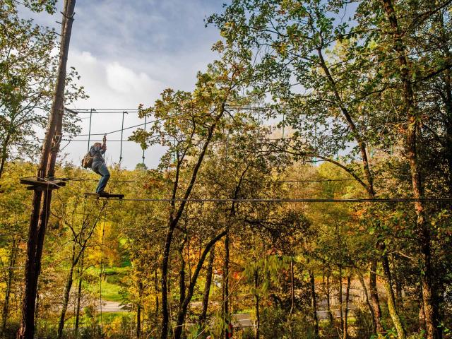 La Forêt des écureuils : Accrobranche et Via Ferrata