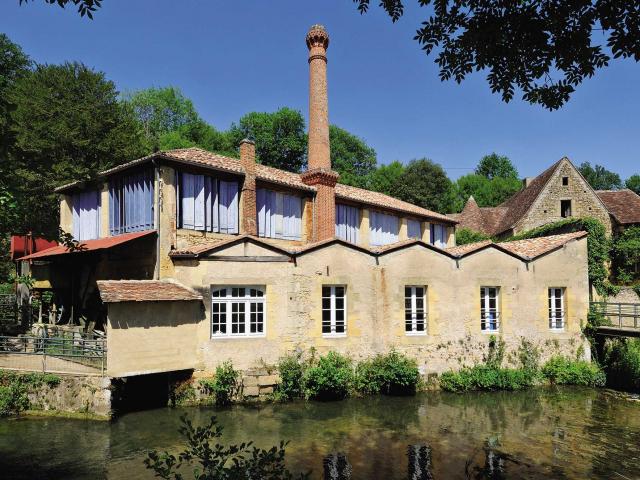 Moulin à papier de la Rouzique à Couze Saint-Front