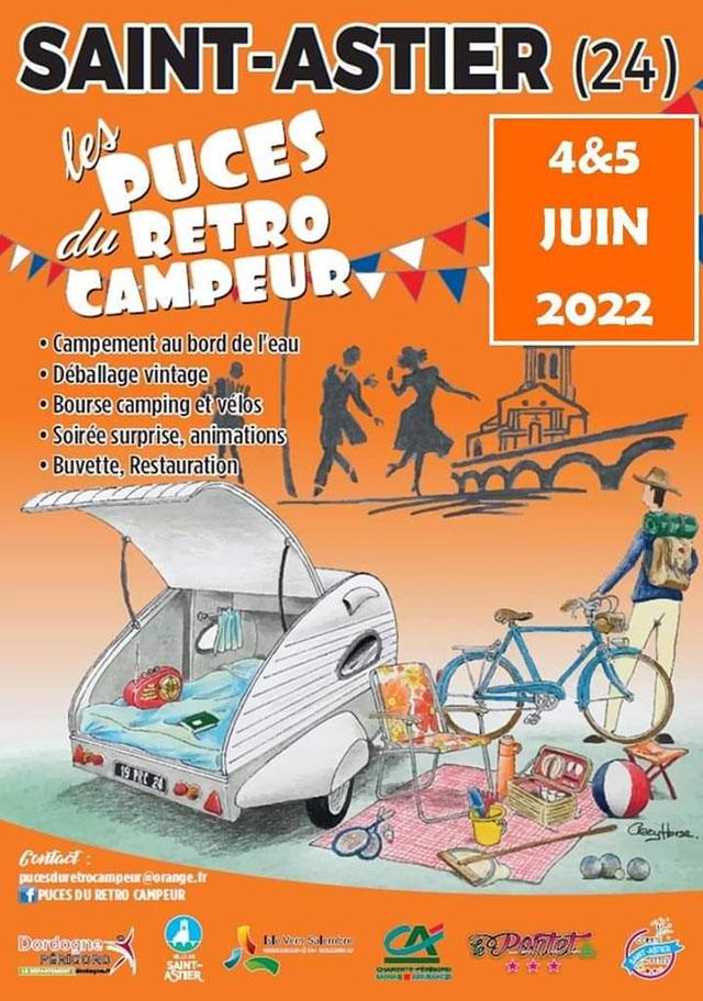 Puces Retrocampeur Saint Astier 2022