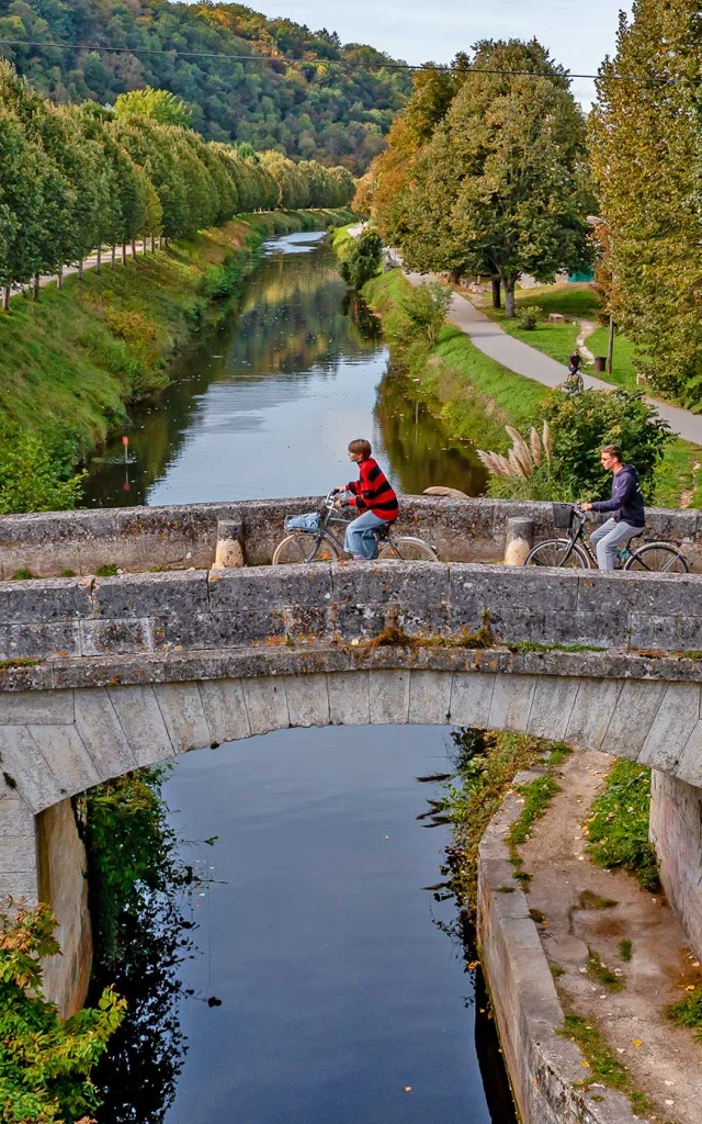 Vélo route voie verte de la Vallée de l'Isle à Périgueux