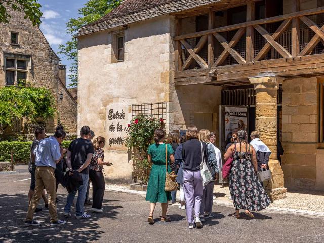 Entrée de la Grotte de Domme