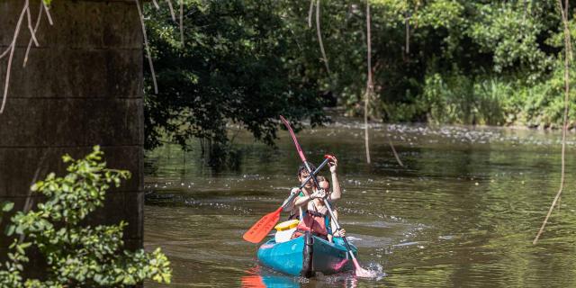 Descente en canoë à Parcoul