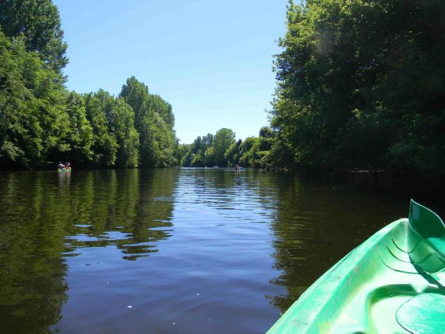 Canoë sur la Vézère