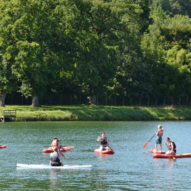 Eté actif : Stand up paddle au plan d'eau de Nantheuil