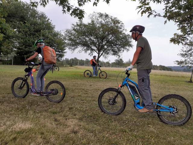 Trottinette électrique tout terrain