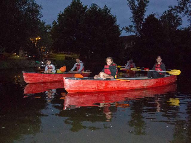 Eté actif : Canoë nocturne