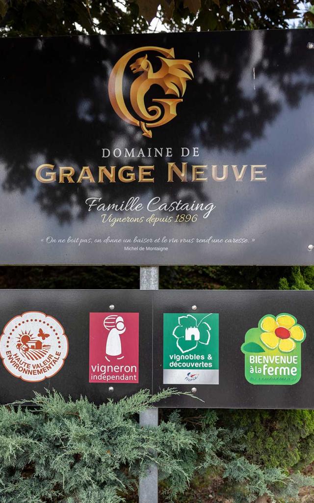 Domaine de Grange Neuve à Pomport