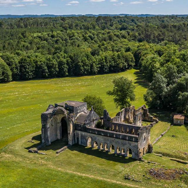 Abbaye de Boschaud à Villars