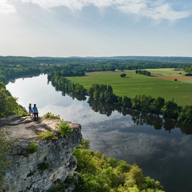 Le Rocher des amoureux à Trémolat