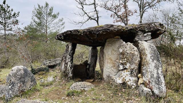 Dolmen à Paussac et Saint-Vivien