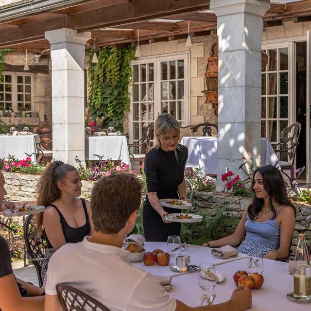 Hôtel-restaurant Moulin du Roc à Champagnac de Belair