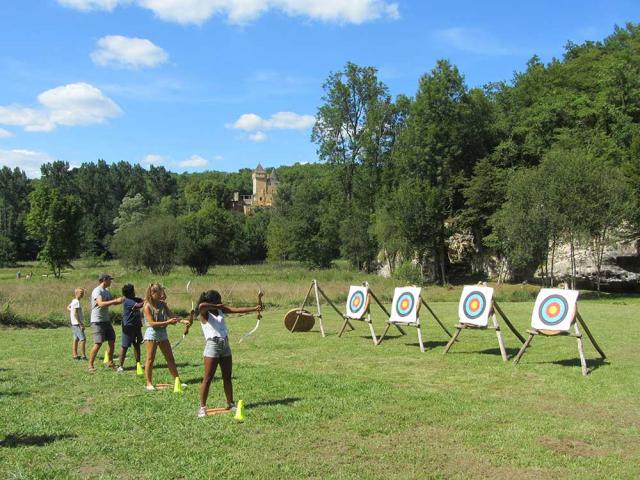 Atelier Tir à l'arc au Château de Commarque