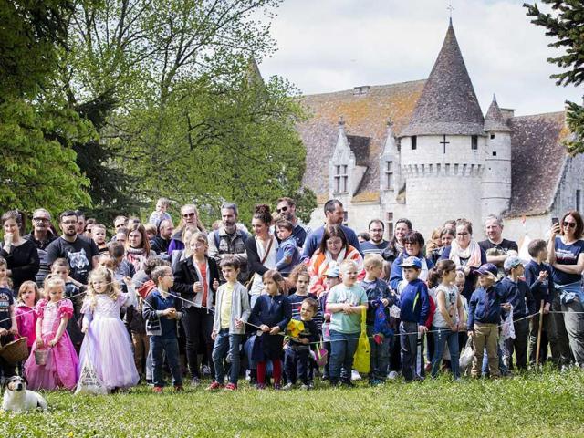 Chasse aux oeufs de Pâques au Château de Bridoire