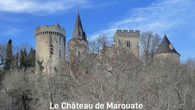 Château de Marouate à Grand-Brassac