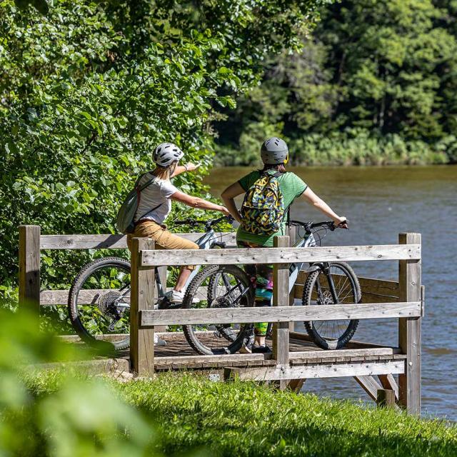 Randonnée à vélo dans le Parc naturel régional Périgord Limousin