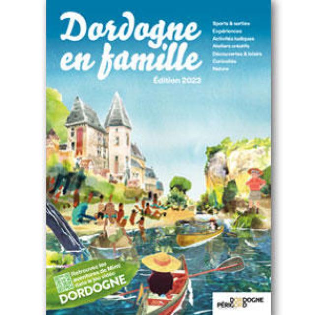 Couv Brochure Dordogne Famille 2023