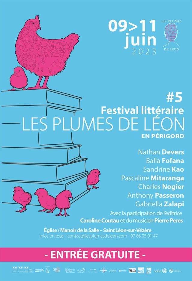 Festival Plumes De Leon 2023 Affiche