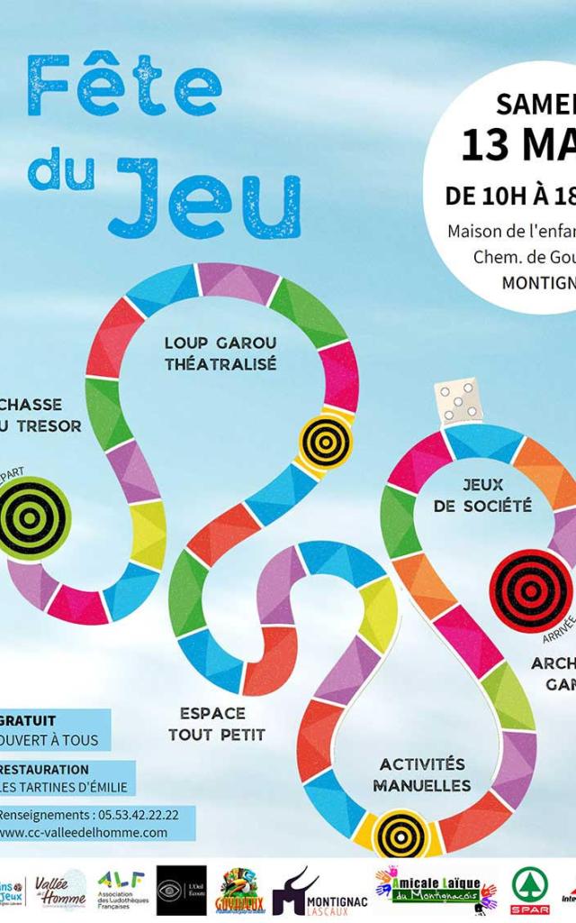 Fete Jeu Montignac 2023 Affiche