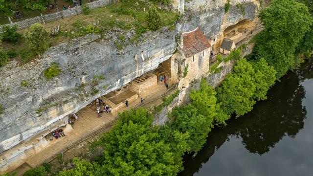 Village troglodytique de La Madeleine à Tursac