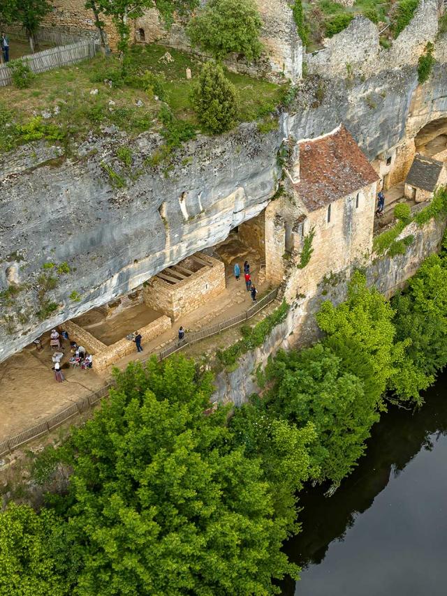 Village troglodytique de La Madeleine à Tursac