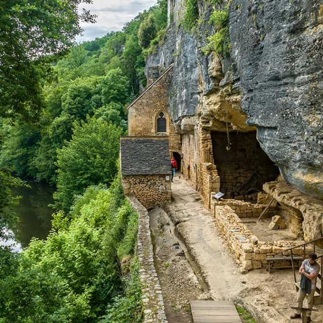 Village troglodytique de La Madeleine à Tursac