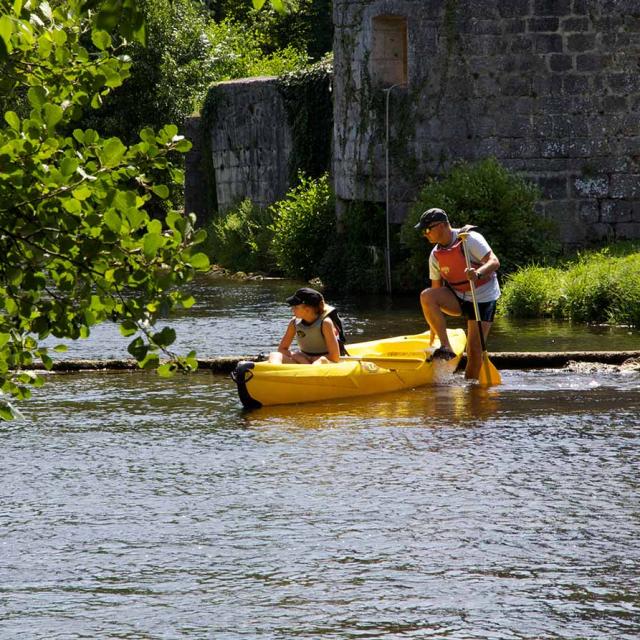 Canoë sur la Dronne à Brantôme