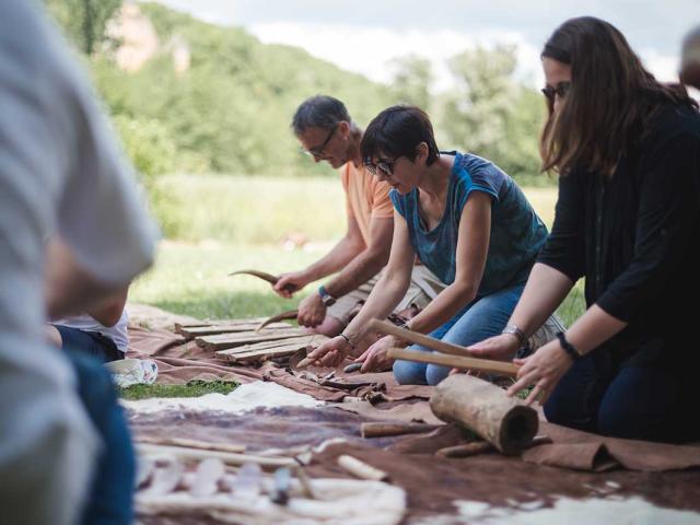 Château de Commarque - Atelier musique des origines