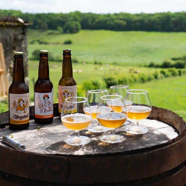 Effrontad - bière paysanne et boeuf bio du Périgord