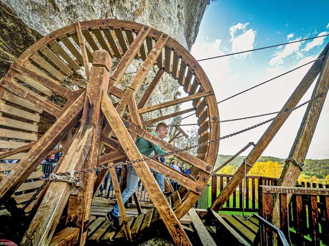 Démonstration à La Roque Saint-Christophe