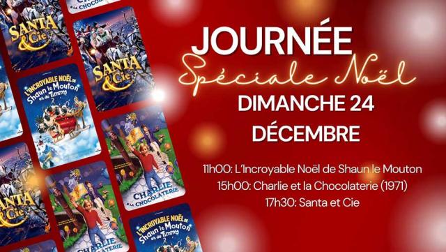 Journée spéciale Noël au cinéma Studio 53 à Boulazac