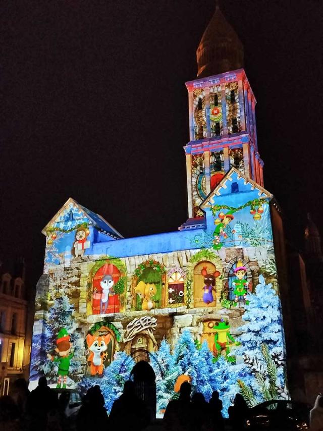 Son et lumières sur la Cathédrale Saint-Front à Périgueux