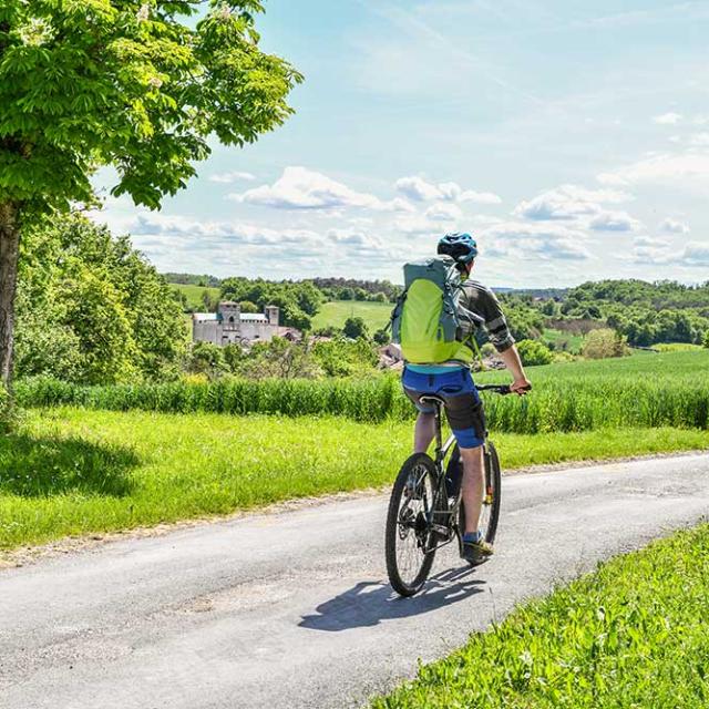 VTT dans le Ribéracois