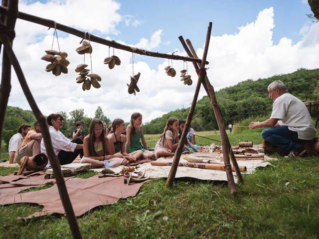 Atelier au Château de Commarque