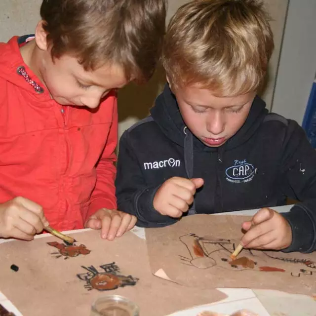 Atelier au Musée d'Art et d'Archéologie du Périgord