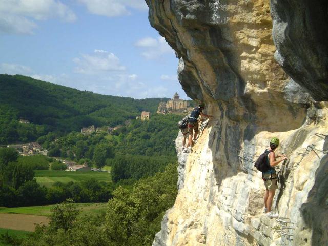 Via Ferrata aux Jardins de Marqueyssac