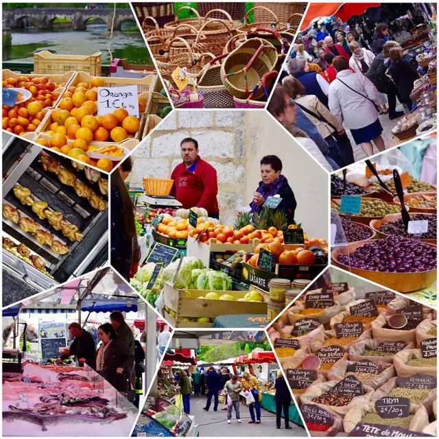 Marché de Brantôme