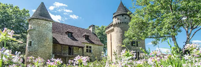 Donjon, Manoir et jardin de la Salle à Saint-Léon sur Vézère