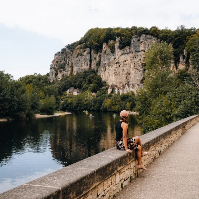 LA RIVIÈRE DORDOGNE DEPUIS LA ROQUE GAGEAC