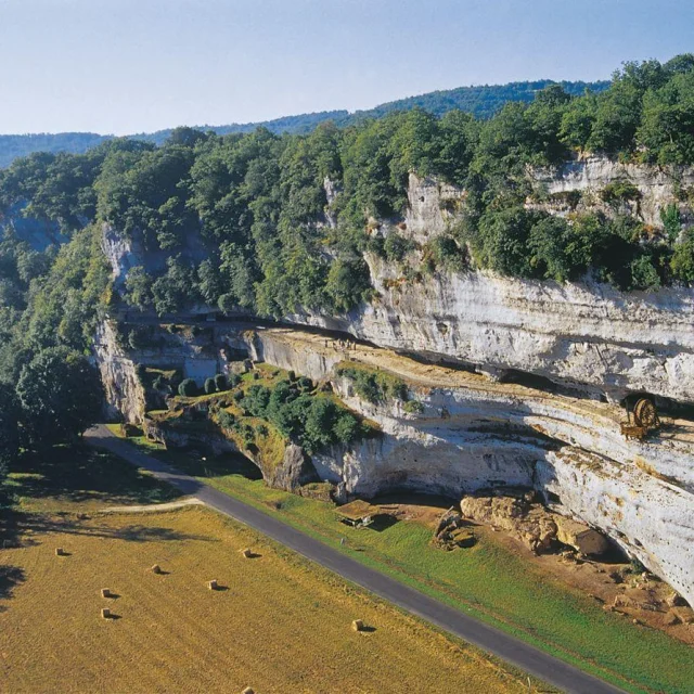 FALAISE DE LA ROQUE SAINT CHRISTOPHE