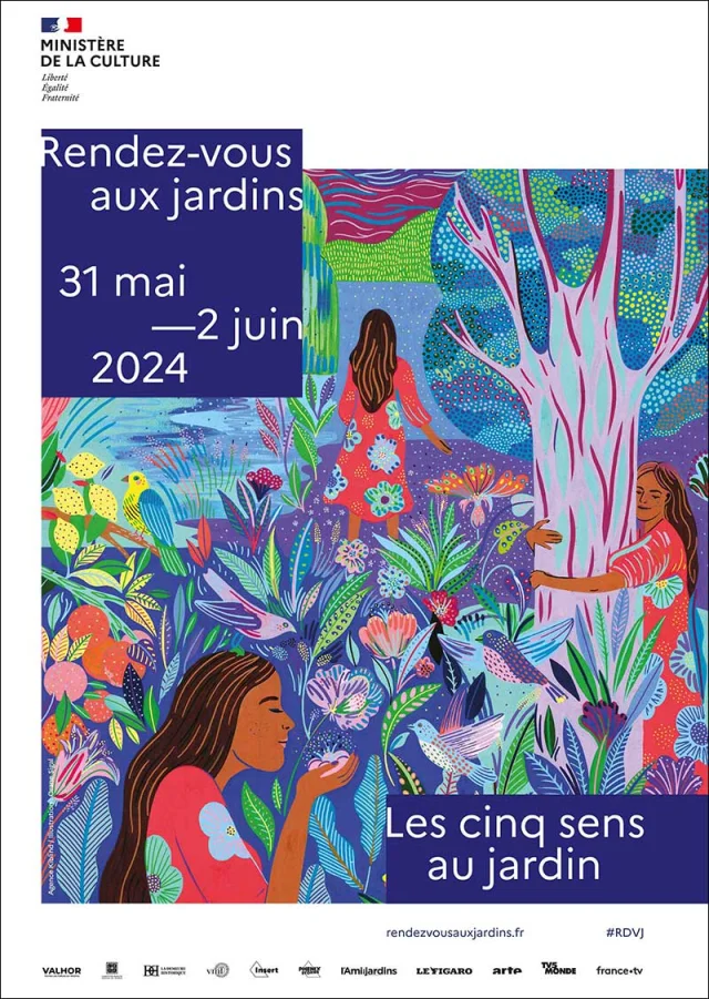 Rendez Vous Aux Jardins 2024 Affiche