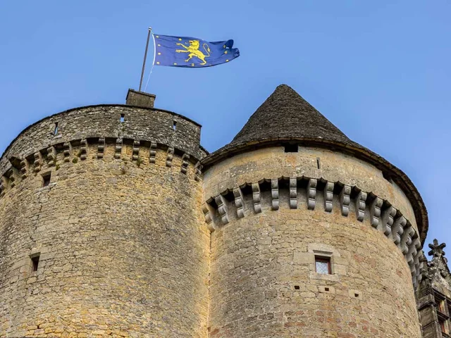 Château de Fénelon à Saint-Mondane