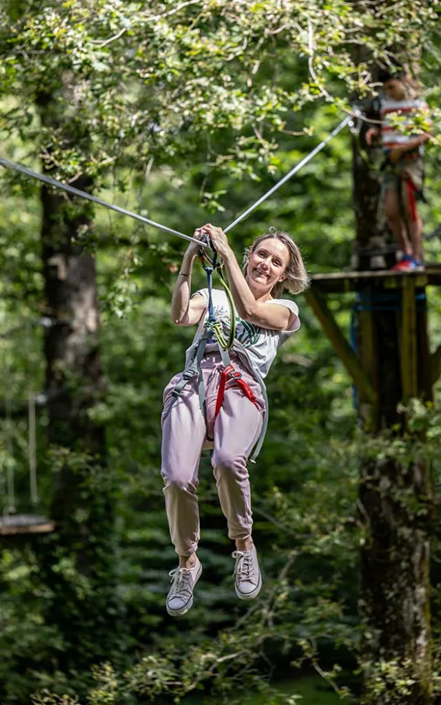 Accrobranche à la Base de Loisirs de Rouffiac