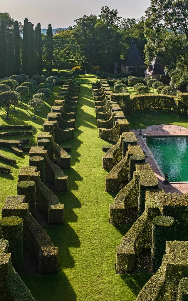 Jardins du Manoir d'Eyrignac à Salignac-Eyvigues