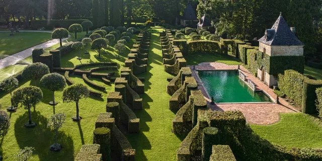 Jardins du Manoir d'Eyrignac à Salignac-Eyvigues