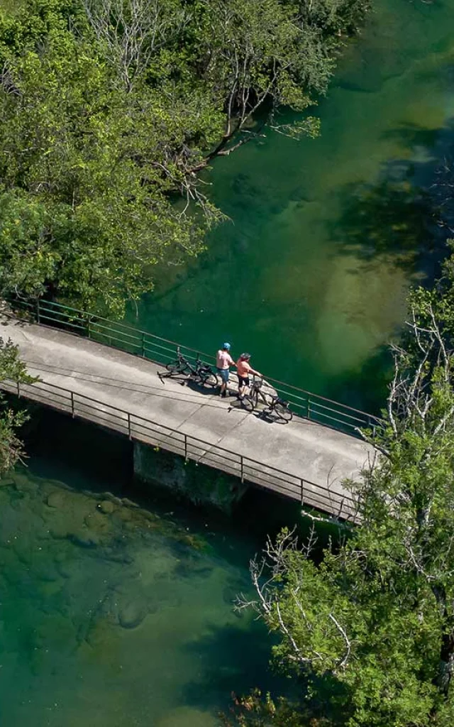 Randonnée à vélo dans la Vallée du Céou