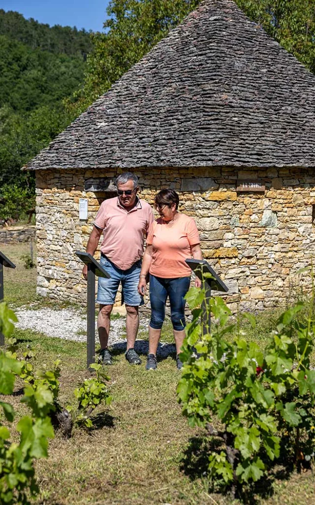 Cabanes en pierres sèches à Daglan - Vallée du Céou